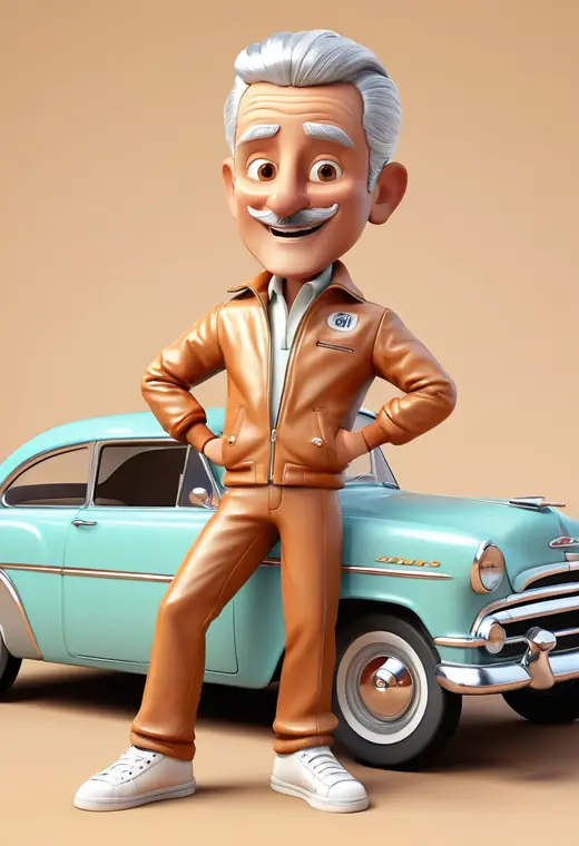 Chromestep, cartoon version